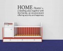 Home Definition Quotes Wall Decal Family Lettering Vinyl Art Stickers